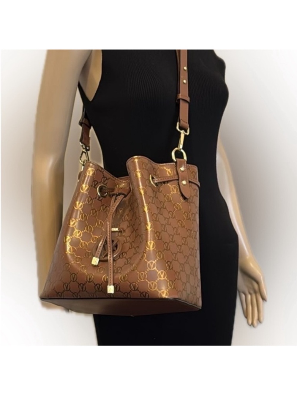 Valentino✨ Karl Monogram Bucket bag by Mario Valentino